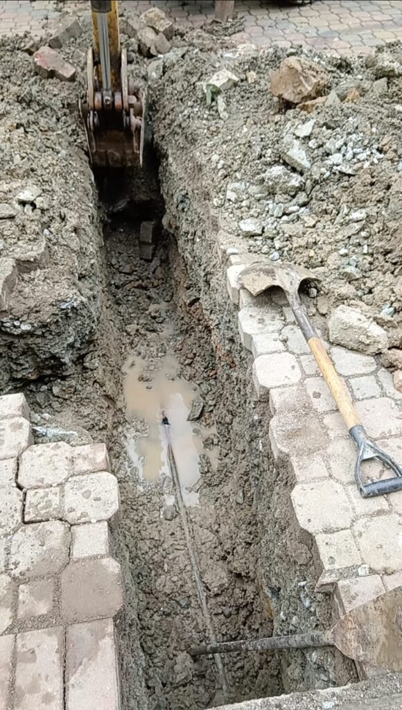 Geogonamiento y detección de fuga de agua